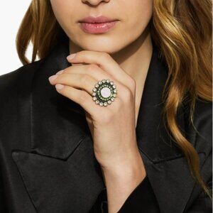 NEW Kurt Geiger London Octavia Cocktail Ring Green